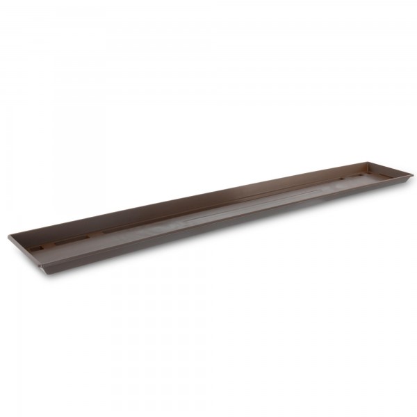 Blumenkastenuntersetzer 100 cm braun