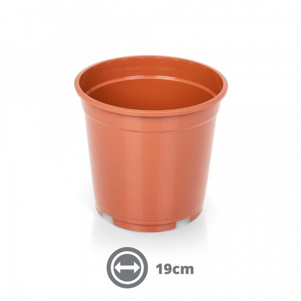 Containertopf 19 cm 3,5 l terracotta