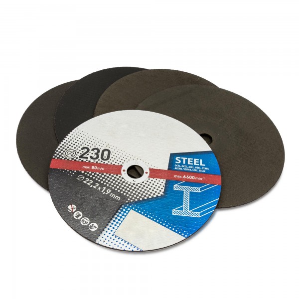 5 x Trennscheibe Metall - 230 mm