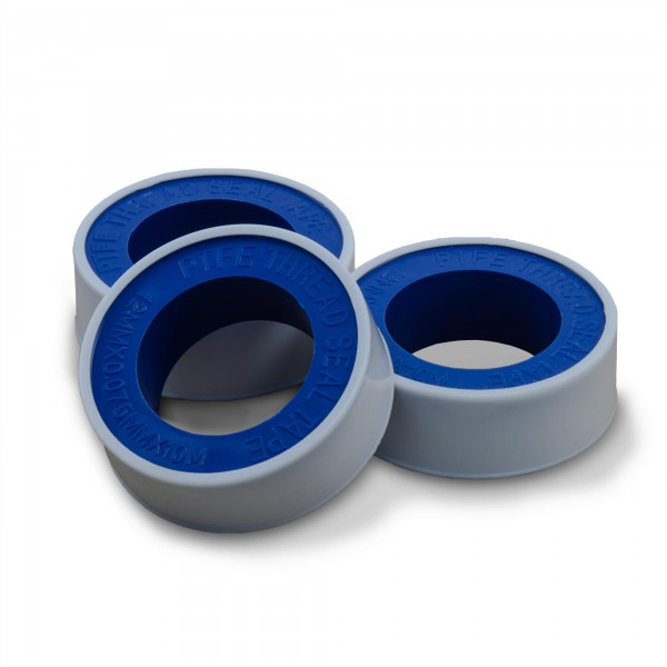 3 x Teflondichtband - 10 m lang und 10 mm breit