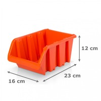 Vorschau: 5 x Lagerbox Größe 4 rotbraun Vorschau: 5 x Lagerbox Größe 4 rotbraun