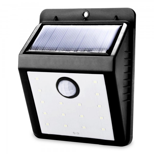 Solar Wandleuchte mit Bewegungsmelder - 120 Lumen