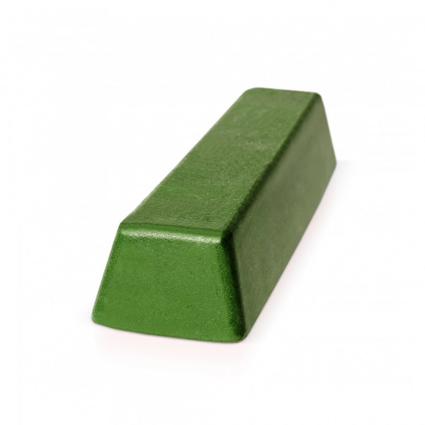 500 g Block Polierpaste für Hart- und Weichmetall - grob & fein - grün