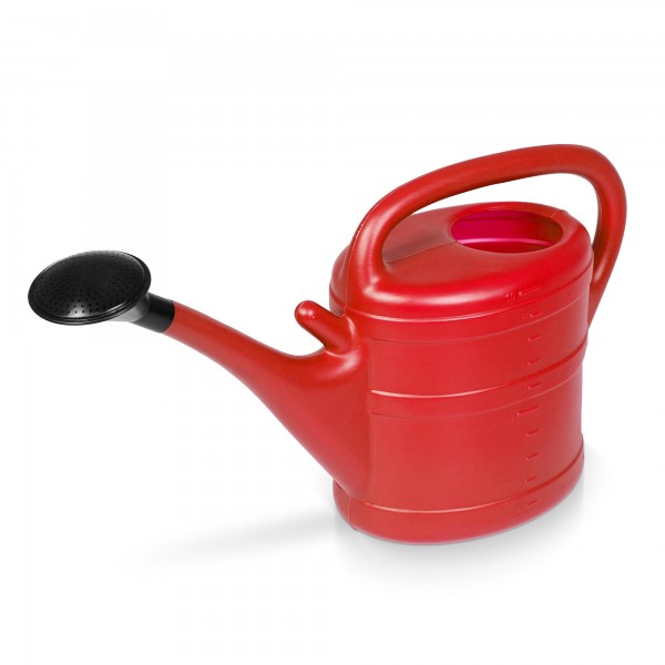 Gartengießkanne 10 Liter rot