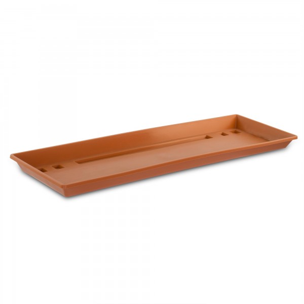 Blumenkastenuntersetzer 50 cm terracotta
