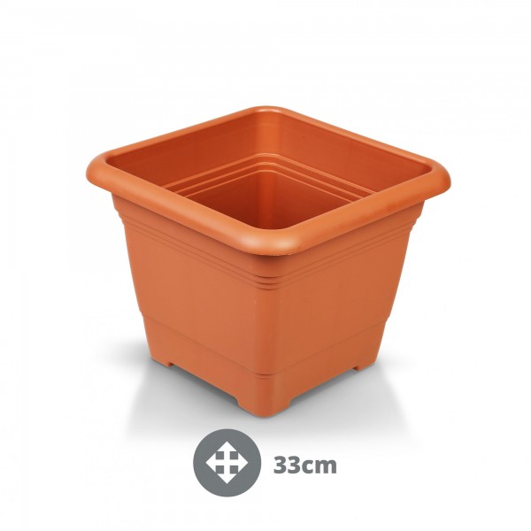 Pflanzkübel Nora 33 cm terracotta