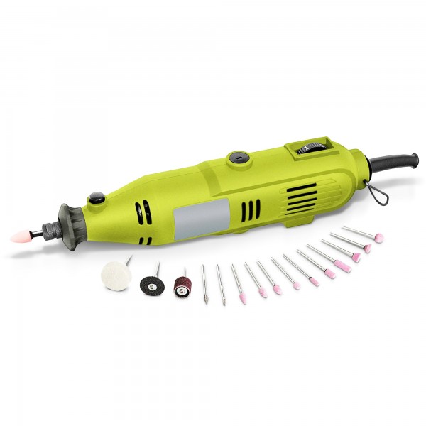 130 Watt Stabschleifer Set Ø max. 3,2 mm