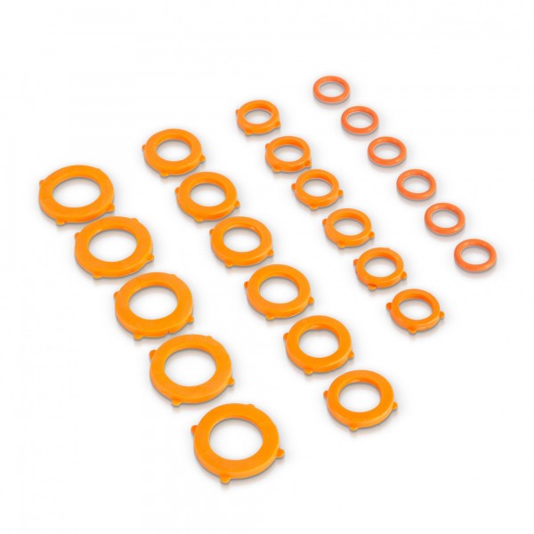24 tlg. Dichtungsringsatz - O-Ringe für Hahnstück - 1, 1/2 & 3/4"
