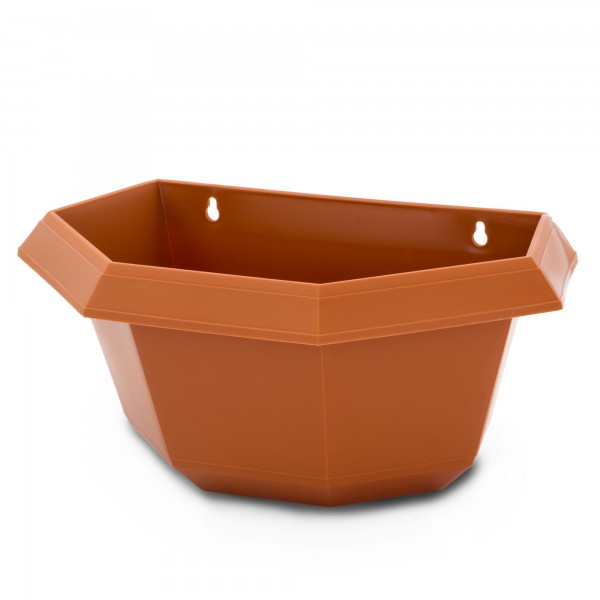 Wandschale terracotta 32 x 18 x 14 cm