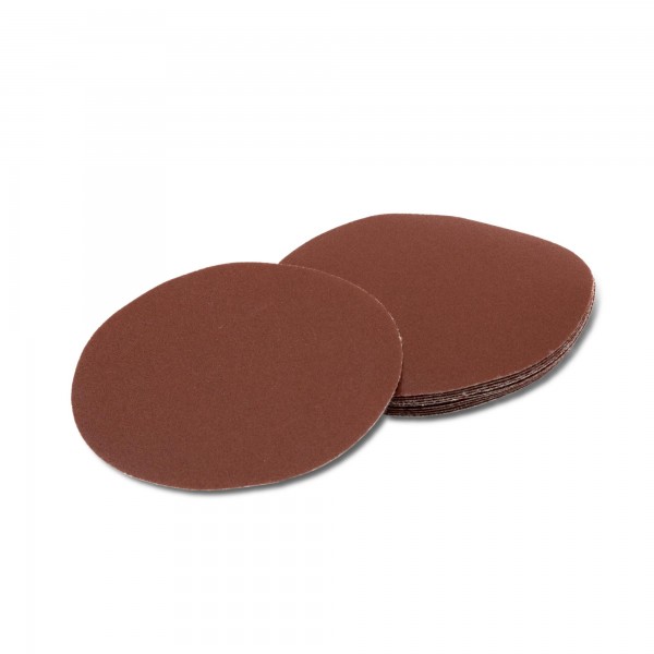 10 Stück Klett Schleifscheiben - 125 mm / K180