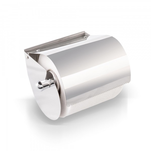 Toilettenpapier Rollenhalter aus Edelstahl - klappbar