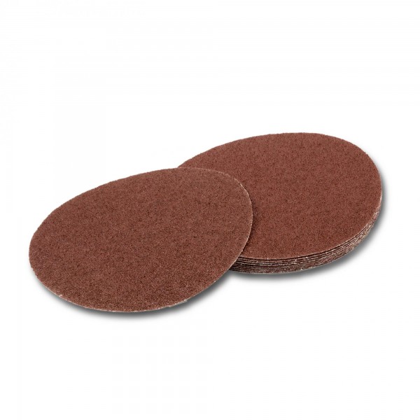10 Stück Klett Schleifscheiben - 150 mm / K40