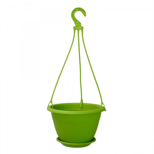 Hängeampel mintgrün 25 cm Untersetzer + Aufhängung