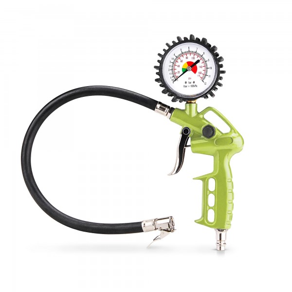 Druckluft Reifenfüller mit Manometer - 1/4"