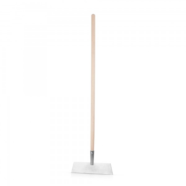 Eisscharre 33 cm mit Holzstiel - 1,08 m Gesamthöhe