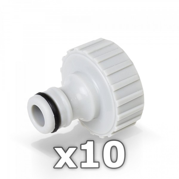 10 x Berlan Hahnstück für Wasserhahn 1'' Zoll - RED LINE -