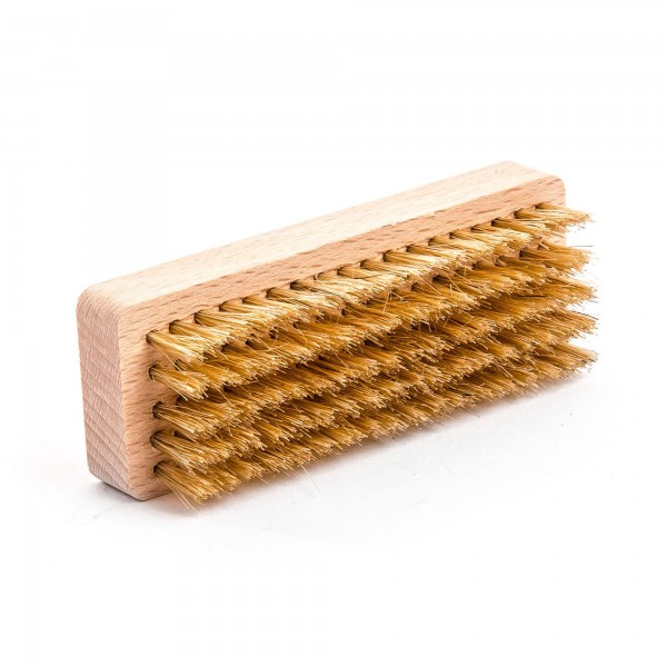Holz Handbürste mit Naturborste - 10 cm Länge