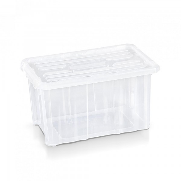 Aufbewahrungsbox + Deckel 30 x 20 x 16,5 cm transparent
