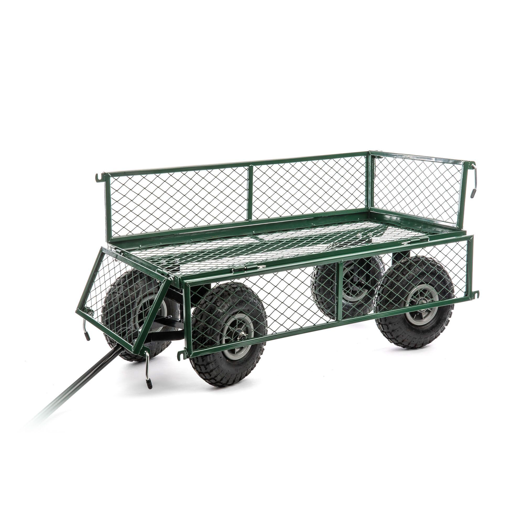 Berlan Metall Bollerwagen - maximal 300 kg - Seitenteile abnehmbar