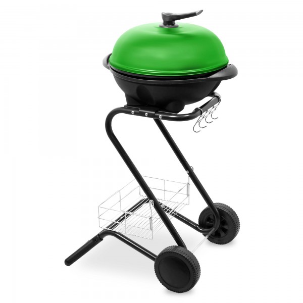 Elektrischer Grill - 1600 Watt - fahrbar - Ø 41 cm