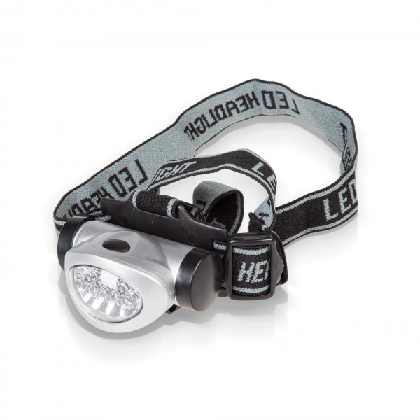 8 + 2 LED Stirnlampe - 15 m Leuchtweite