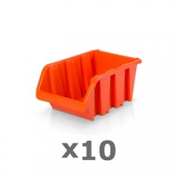 10 x Lagerbox Größe 2 rotbraun 10 x Lagerbox Größe 2 rotbraun