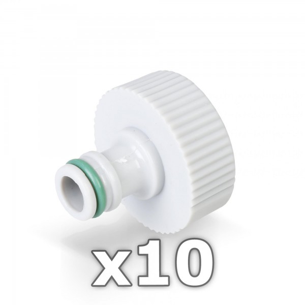 10 x Hahnstück für Wasserhahn 1'' Zoll - GREEN LINE -