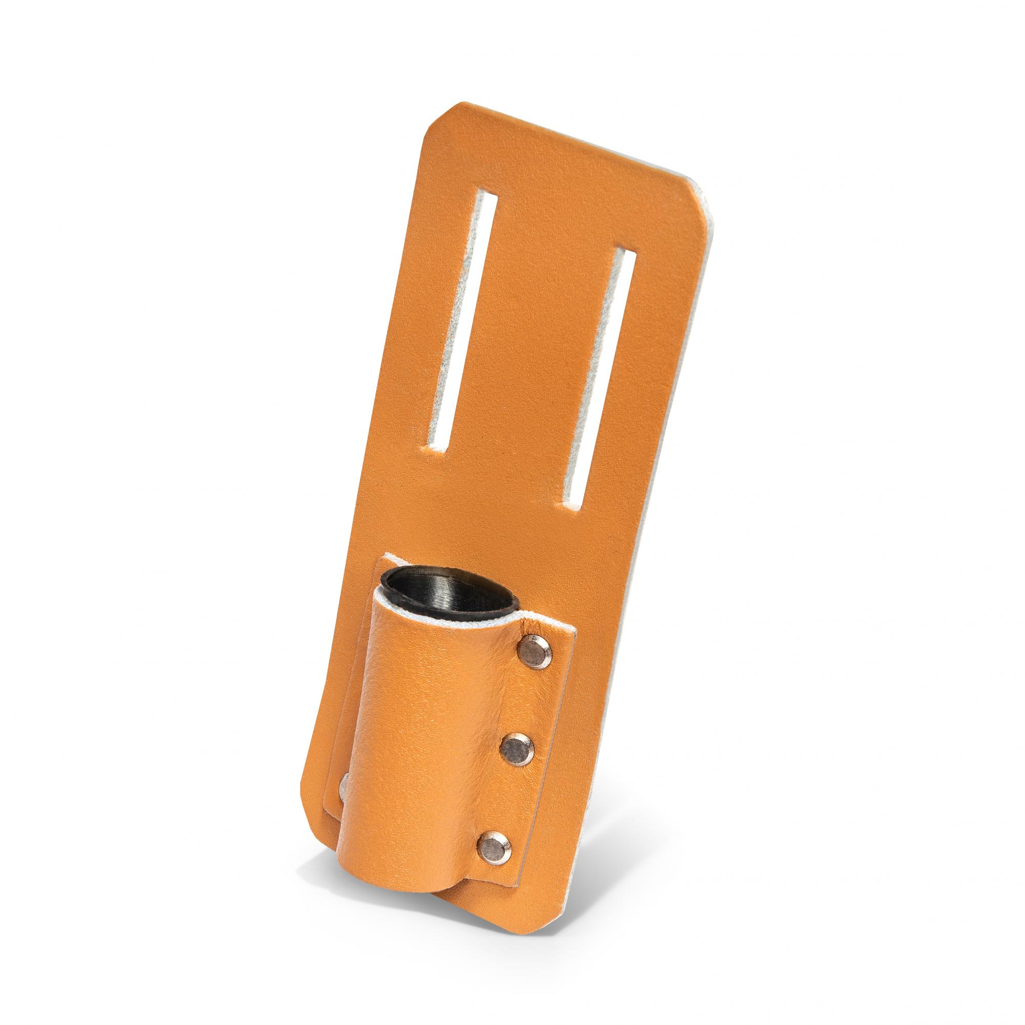 Knarrenhalter Leder 75 x 160 mm Ratschenhalter Gürtelholster Gerüstbauer Tasche 